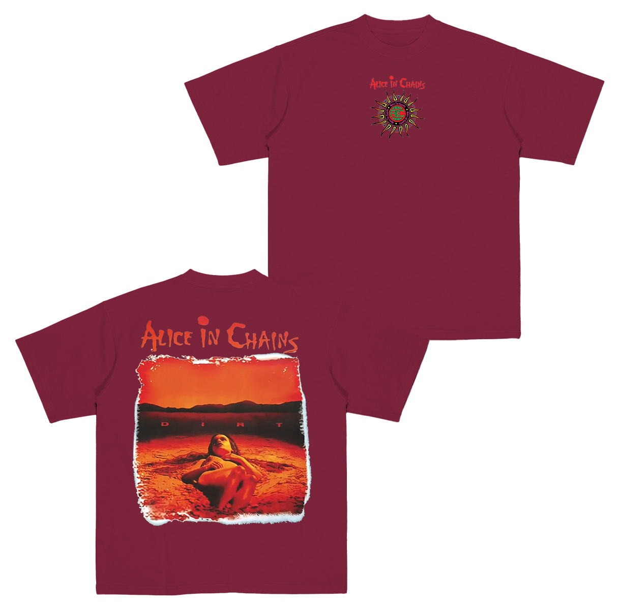Alice in Chains Cotton Unisex T-shirt