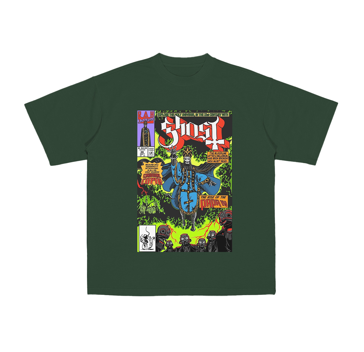 Ghost Band Cotton Unisex T-shirt