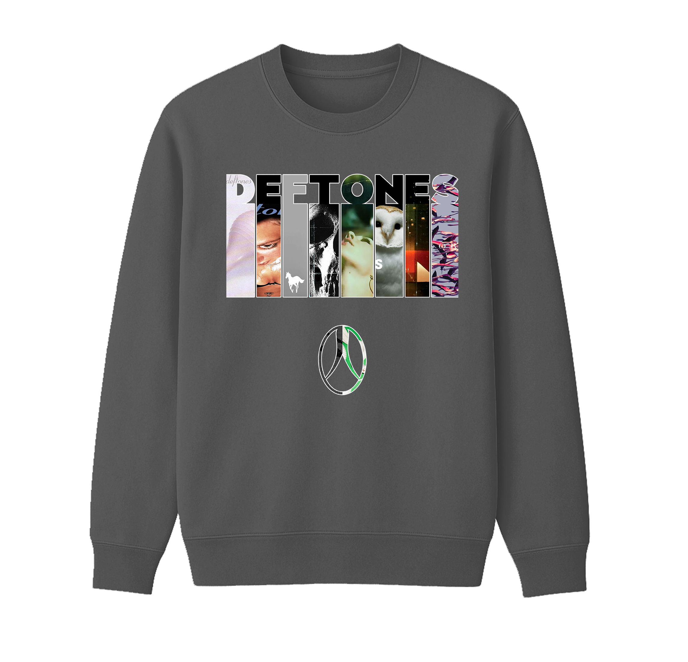 Deftones Unisex Cotton Creneck Sweatshirt