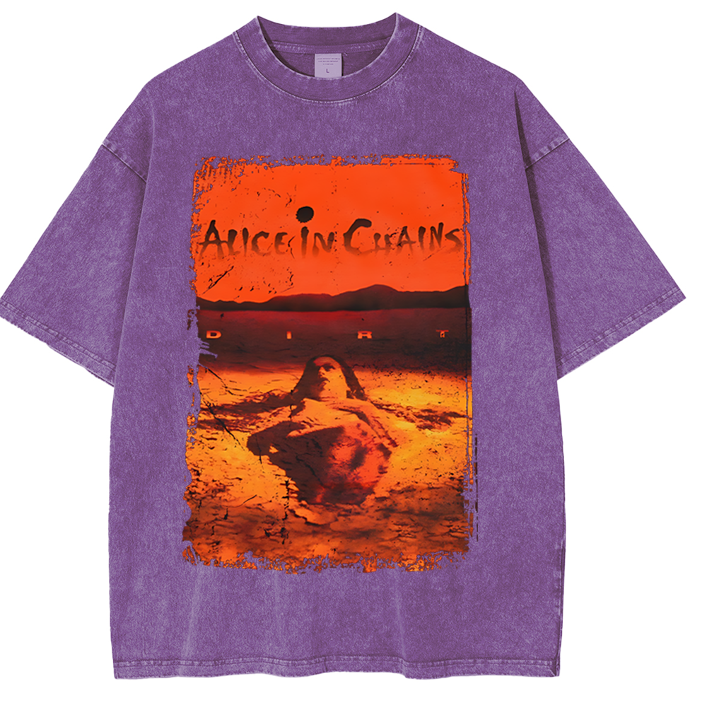 Alice in Chains Unisex Washed T-Shirt