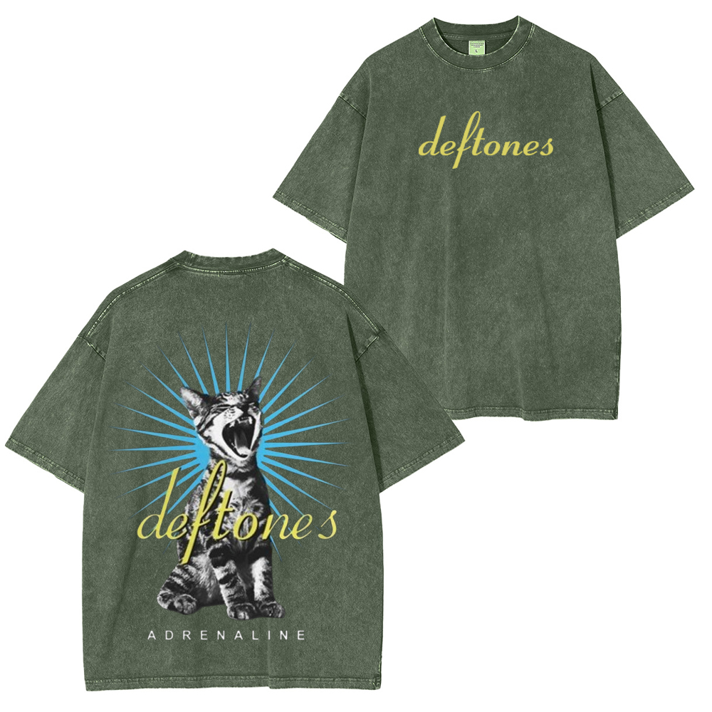 Deftones Entombed Heavy Metal Washed Unisex T-Shirt