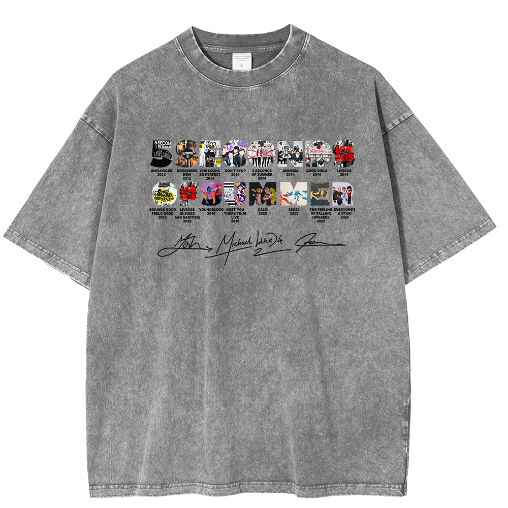 [Copy]Pink Floyd in 2025 Washed Unisex T-Shirt