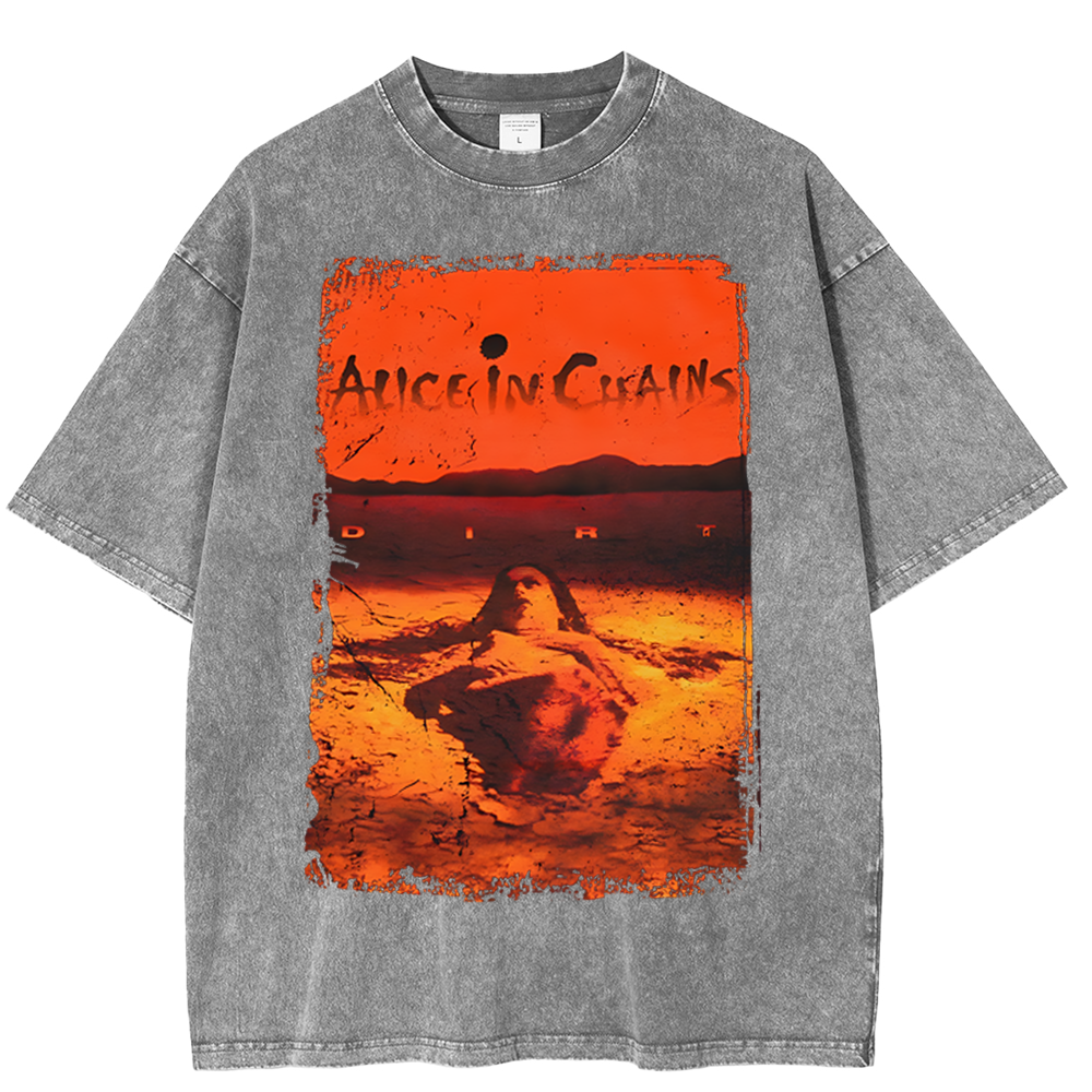 Alice in Chains Unisex Washed T-Shirt