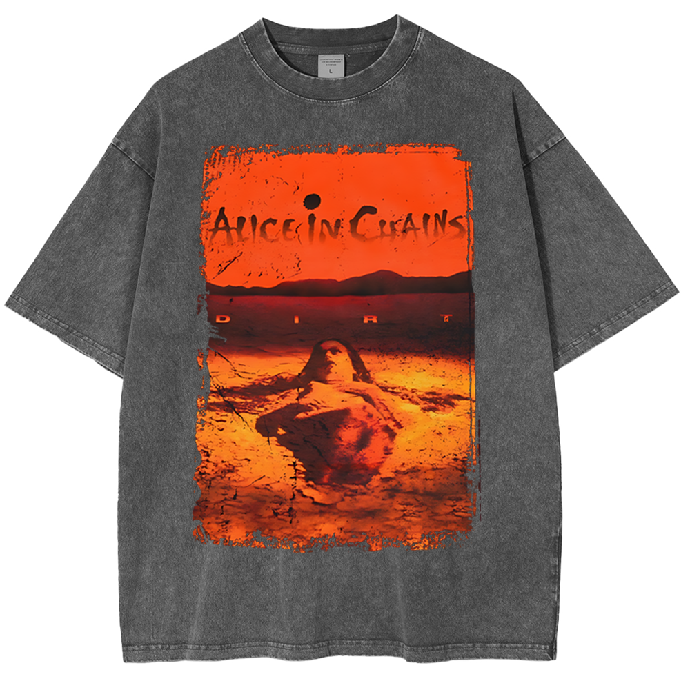 Alice in Chains Unisex Washed T-Shirt