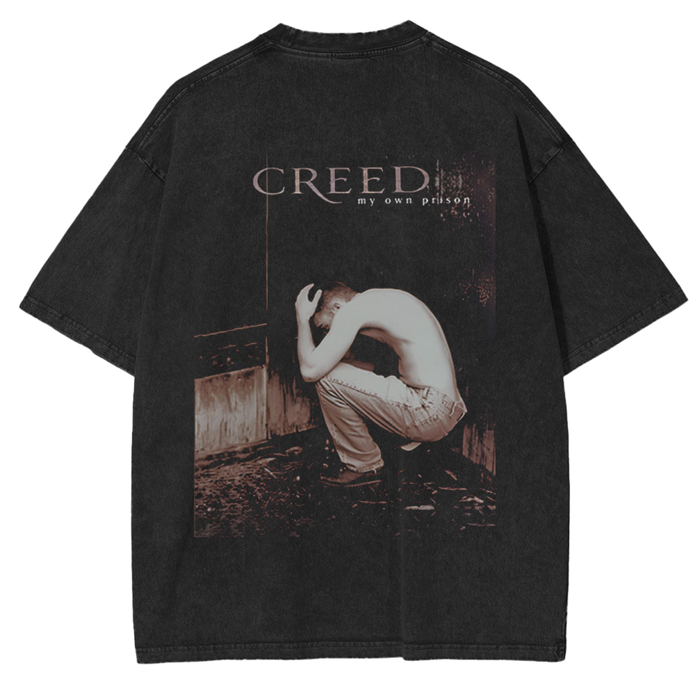 Creed My Own Prison Unisex Washed T-Shirt
