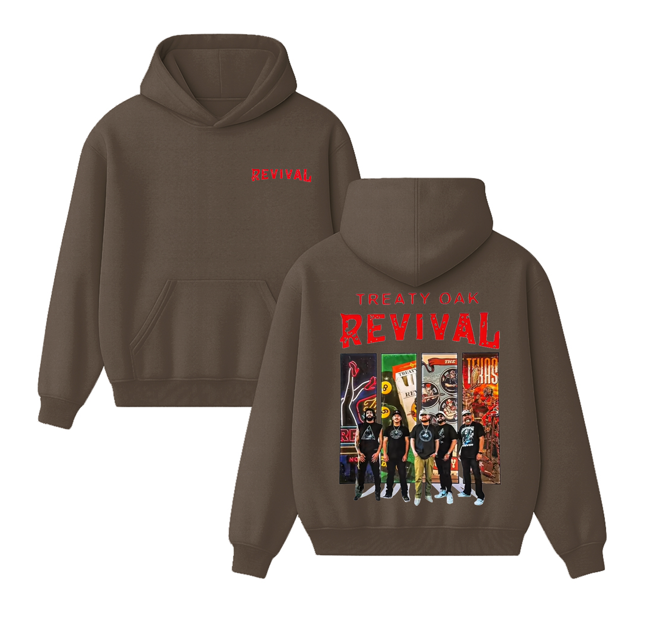 Treaty oak Revival fan Cotton Unisex Hoodie