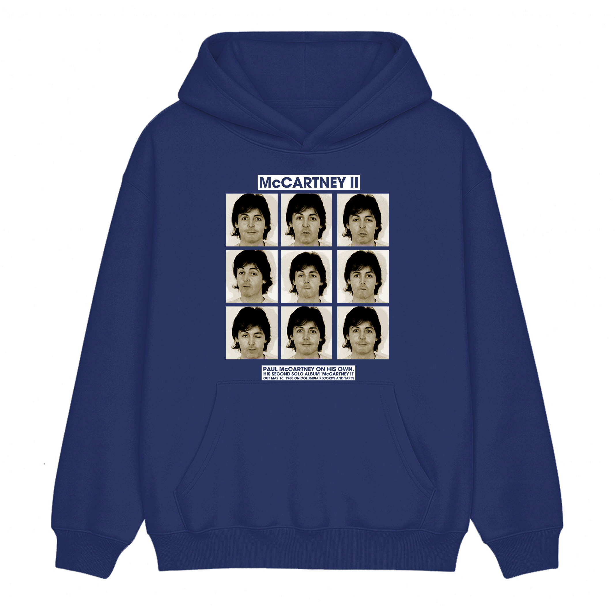 Paul McCartney  Unisex Cotton Hoodie