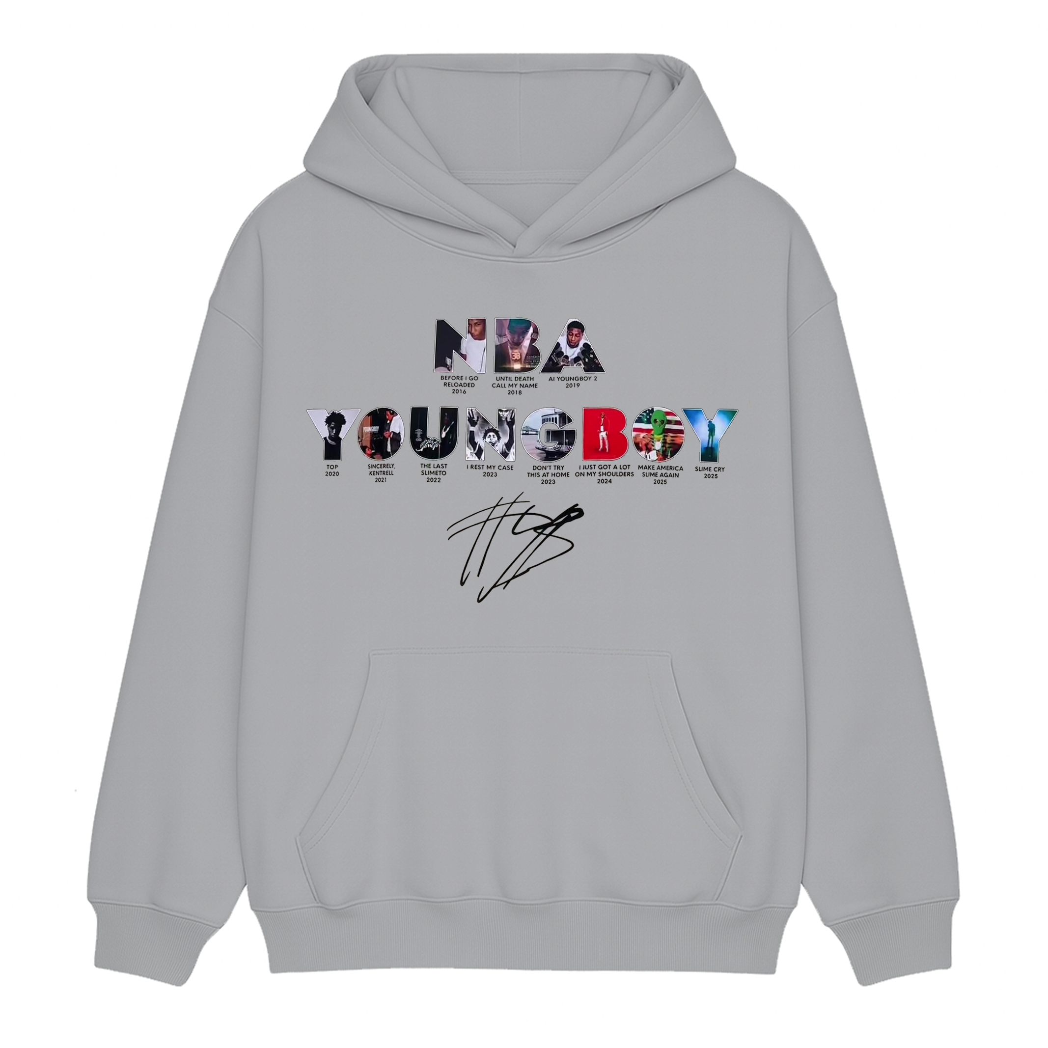 NBA Youngboy Signature Album Unisex Cotton Hoodie