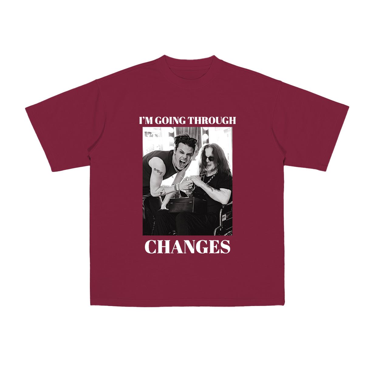 Ozzy Osbourne ,Yungblud Going Through Changes Cotton Unisex T-shirt