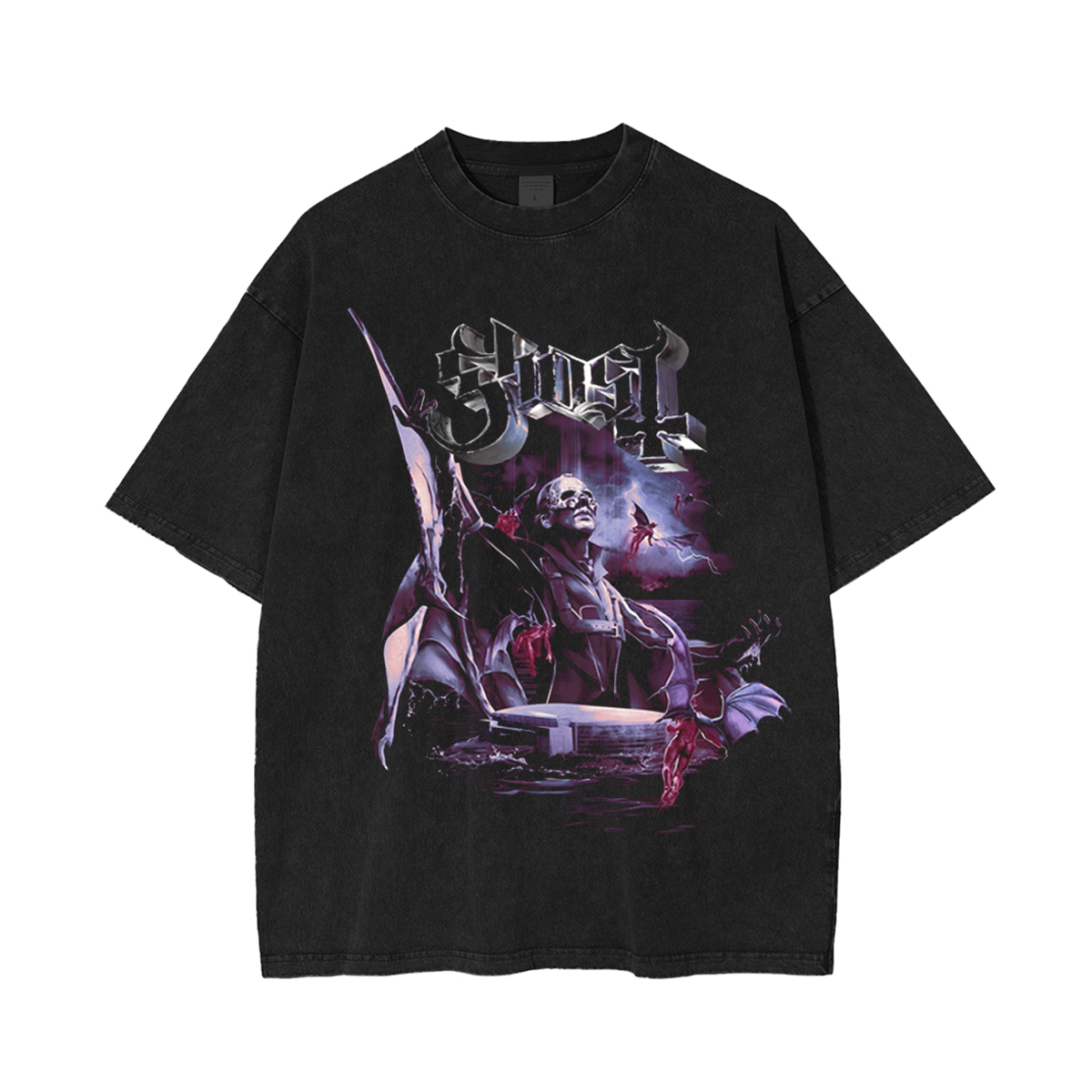 Ghost SkelTour Washed Unisex T-Shirt