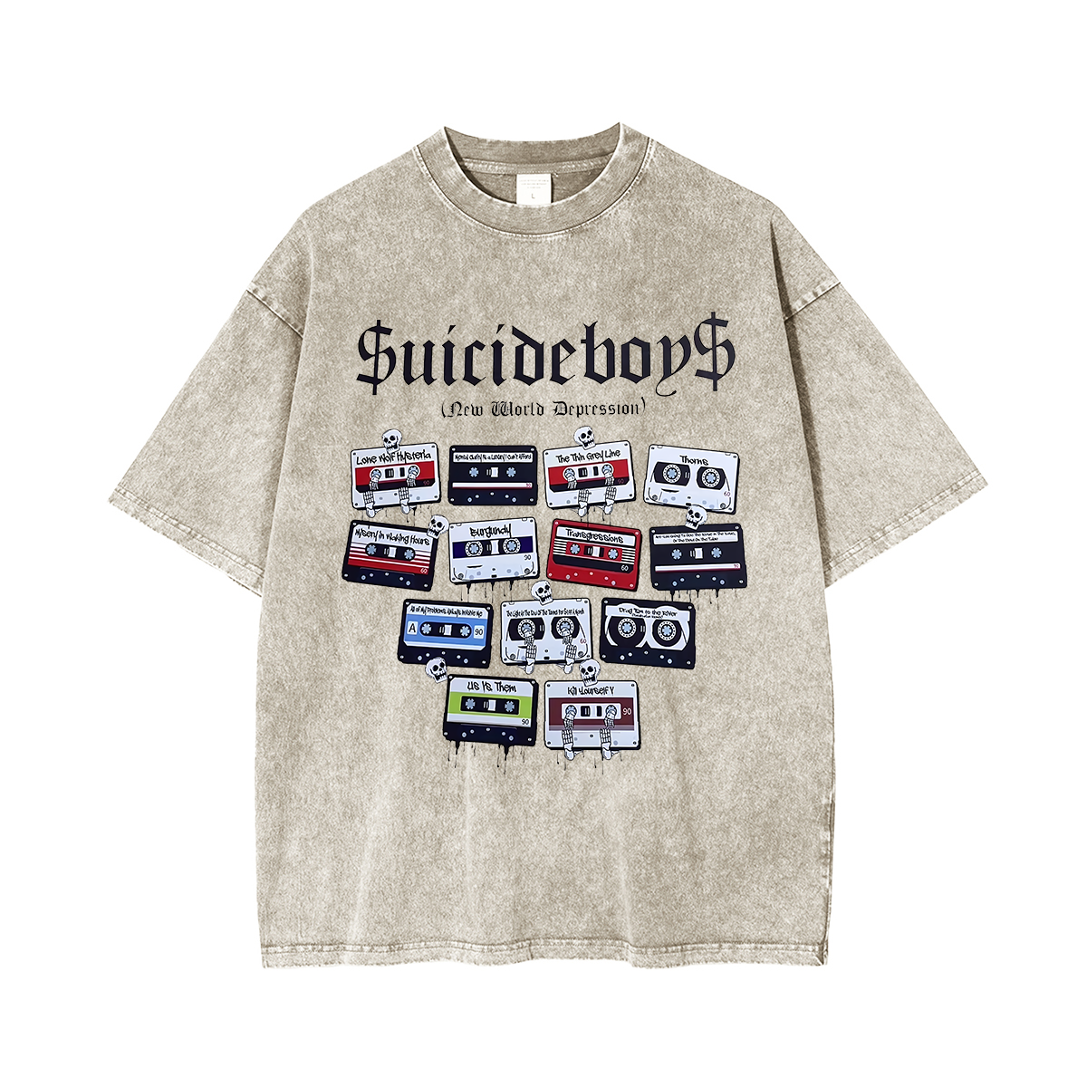 Suicide Boys  Washed Unisex T-Shirt