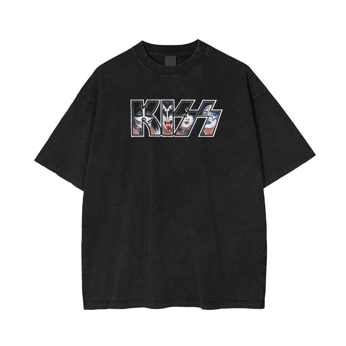 KISS End Of The Road Wings Washed Unisex T-Shirt