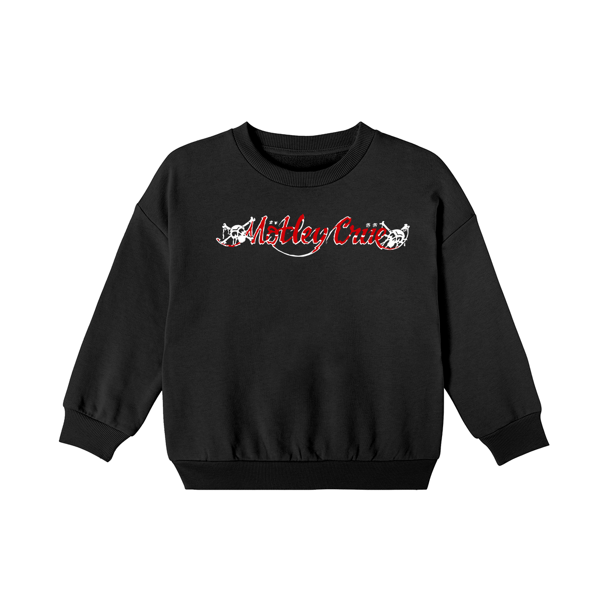 Motley Crue Vintag Cotton Unisex Kids Crewneck Sweatshirt
