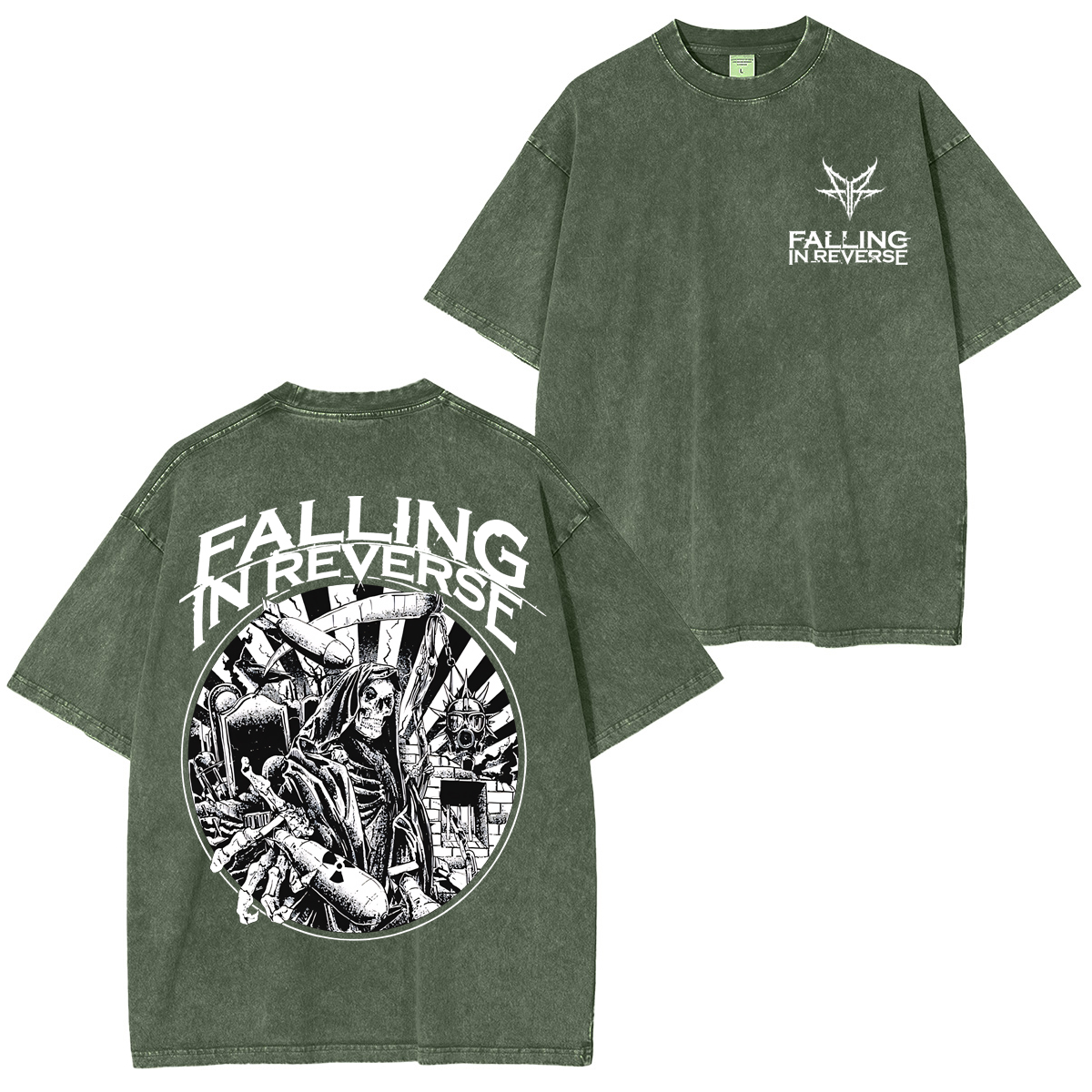 Falling In Reverse Washed Unisex T-shirt