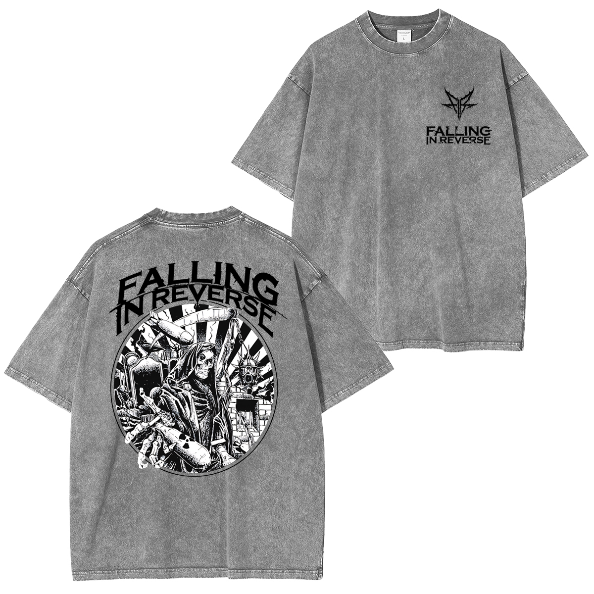 Falling In Reverse Washed Unisex T-shirt