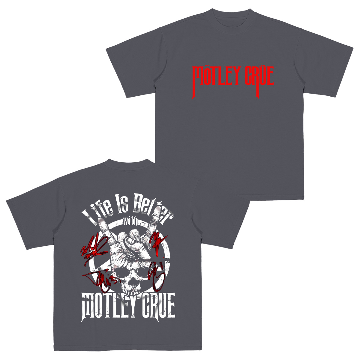 Motley Crue Cotton Unisex T-shirt