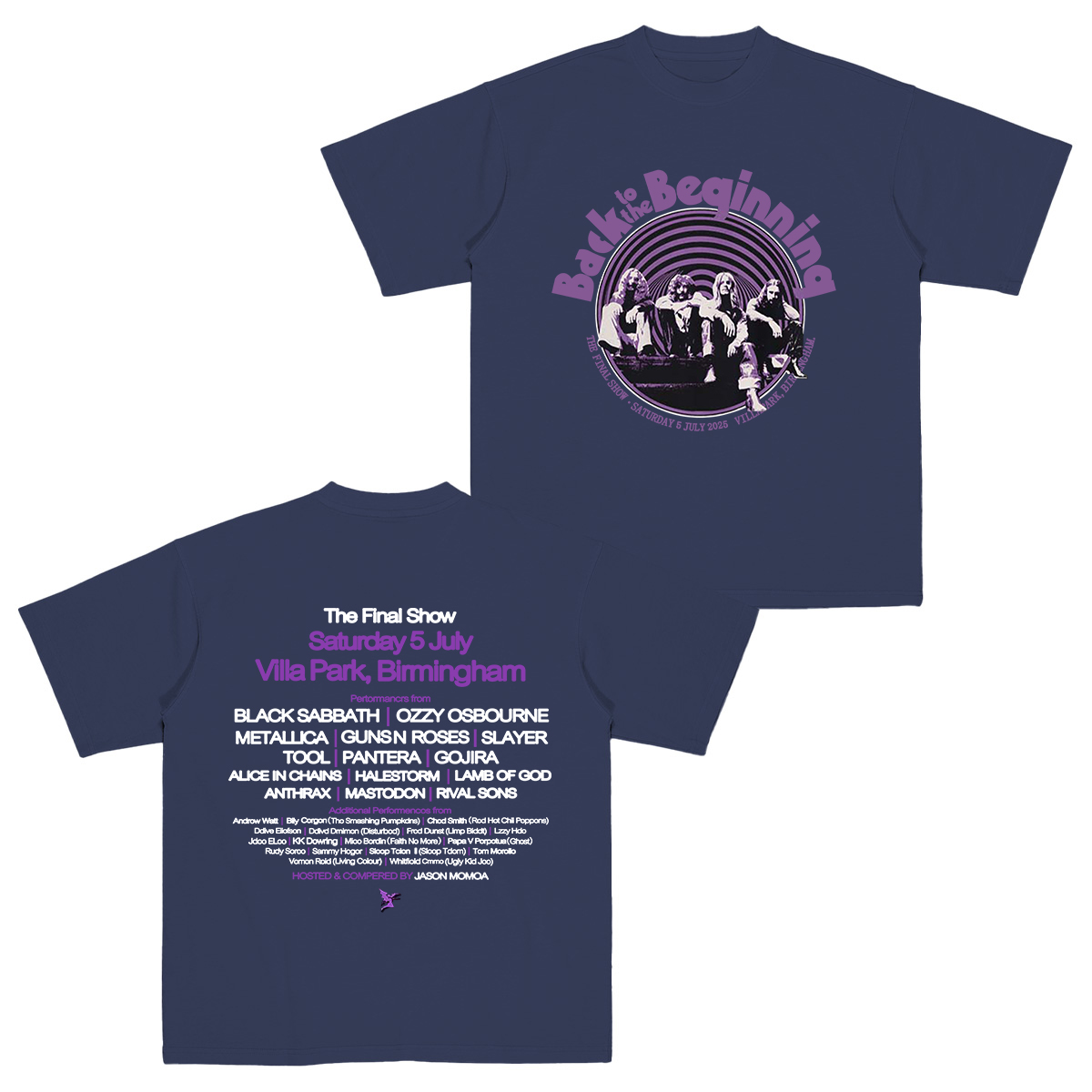 Black Sabbath And Ozzy Osbourne Unisex T-Shirt