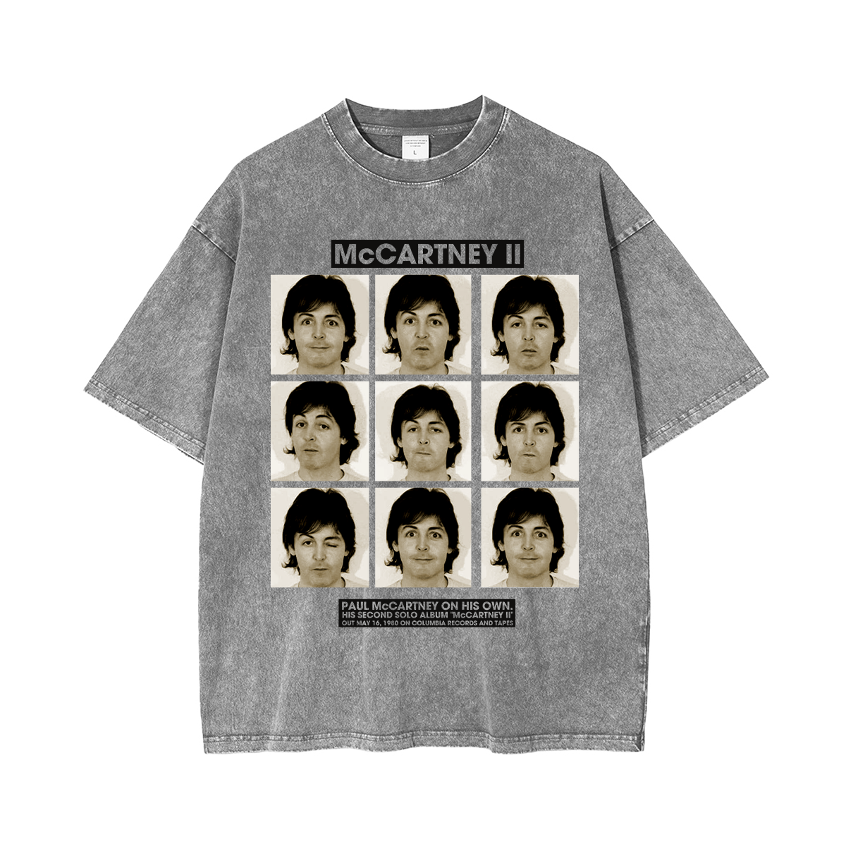 Paul McCartney Washed Unisex T-Shirt