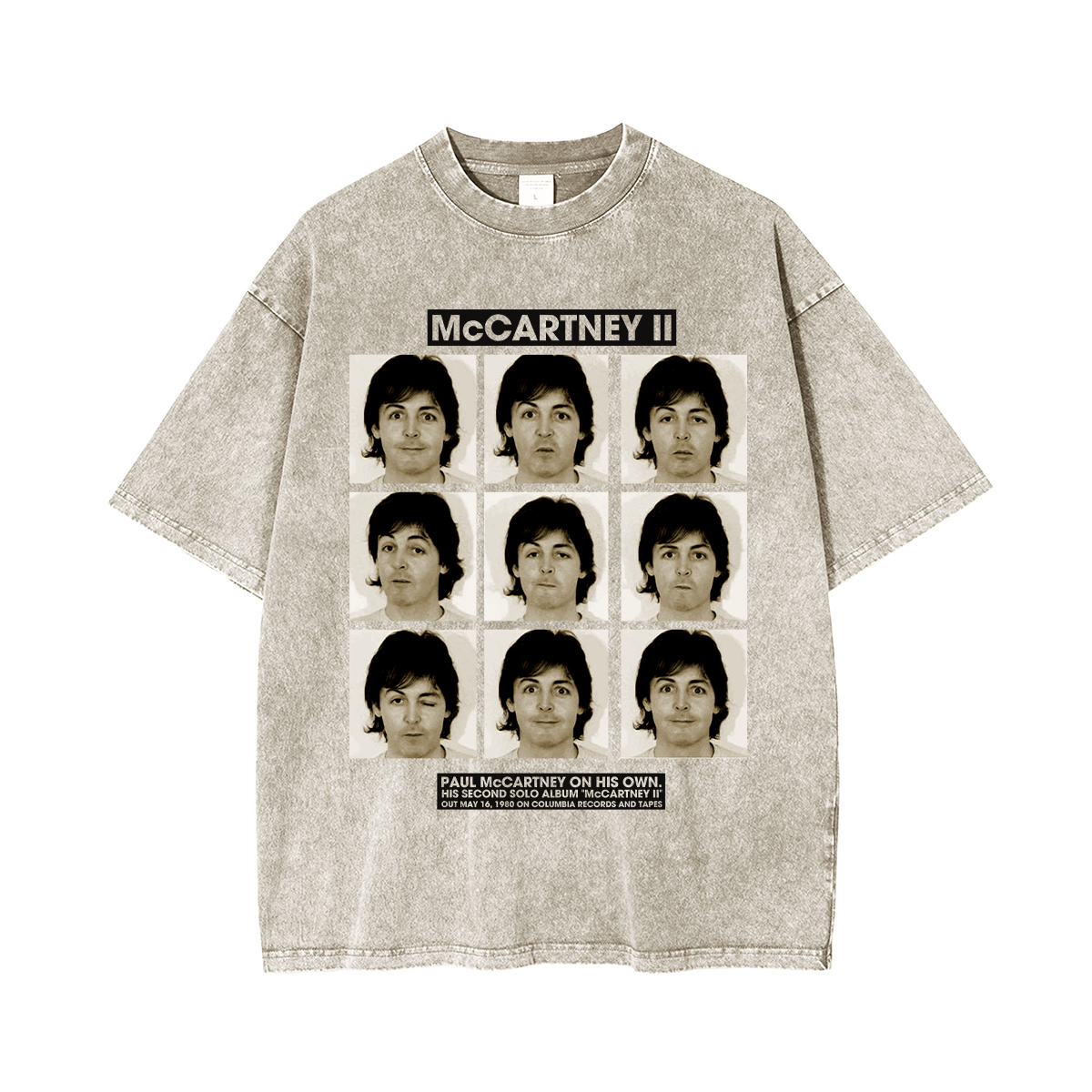 Paul McCartney Washed Unisex T-Shirt