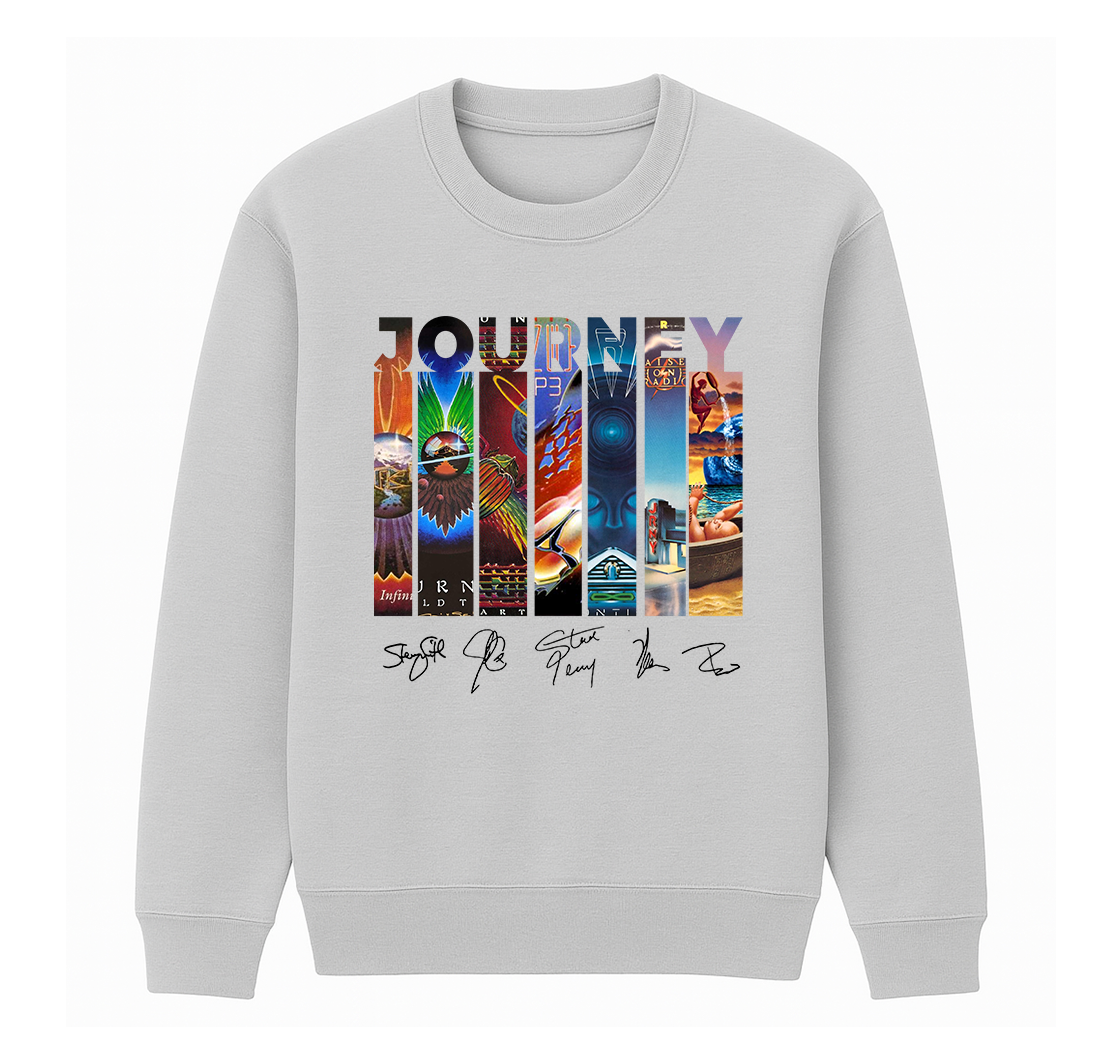 Journey Fans  Cotton Unisex Crewneck Sweatshirt