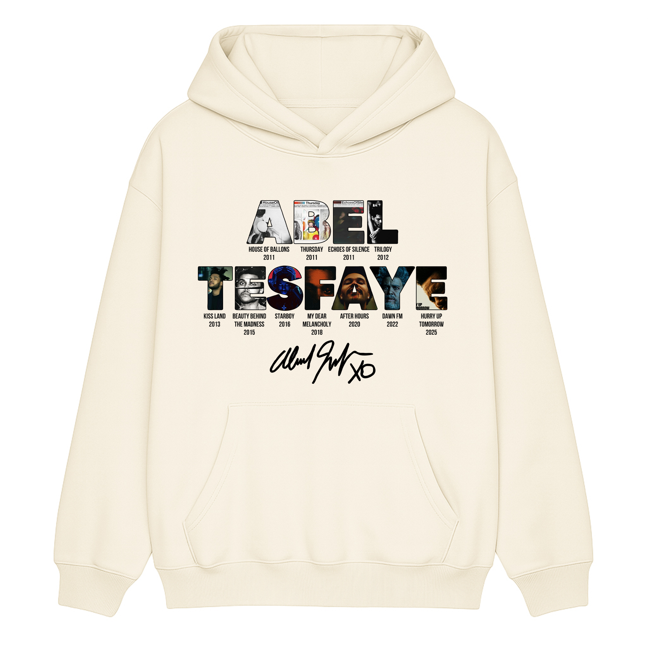 The Weeknd concert  Unisex Cotton Hoodie