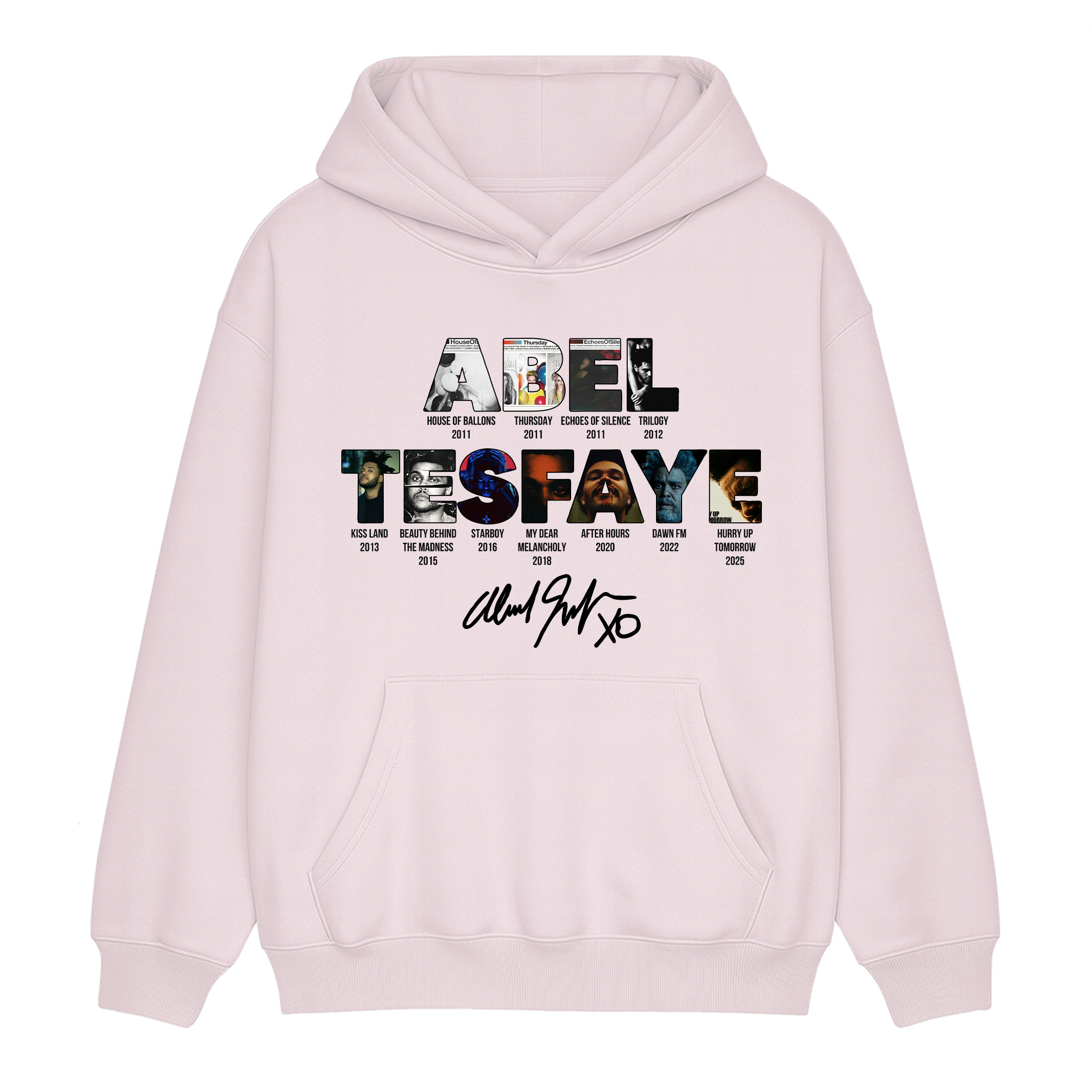 The Weeknd concert  Unisex Cotton Hoodie