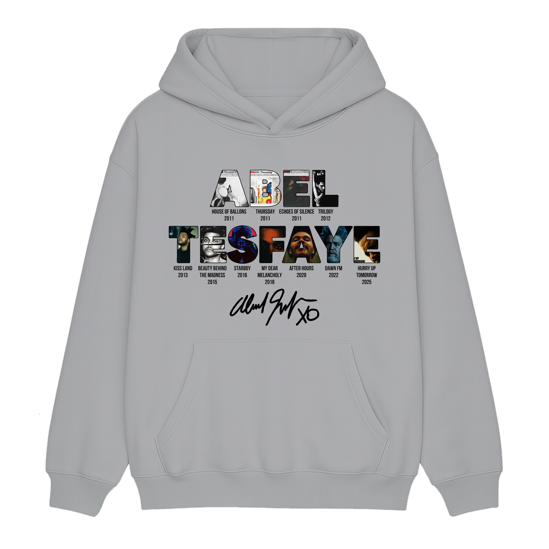 The Weeknd concert  Unisex Cotton Hoodie