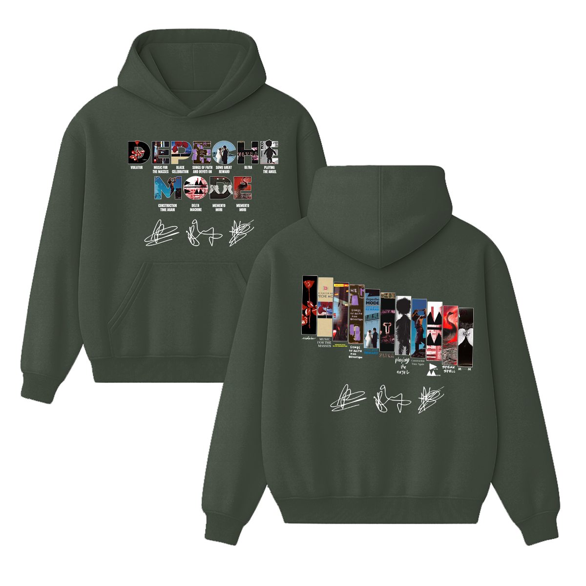 Depeche Mode Unisex Cotton Hoodie