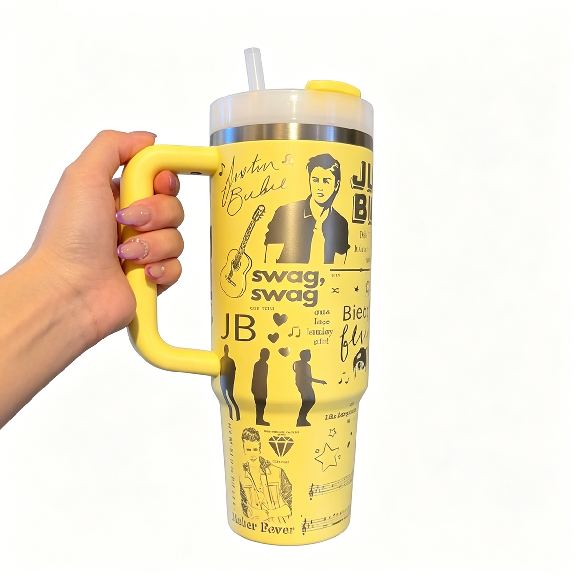 Justin Bieber Stanley Tumbler Cup
