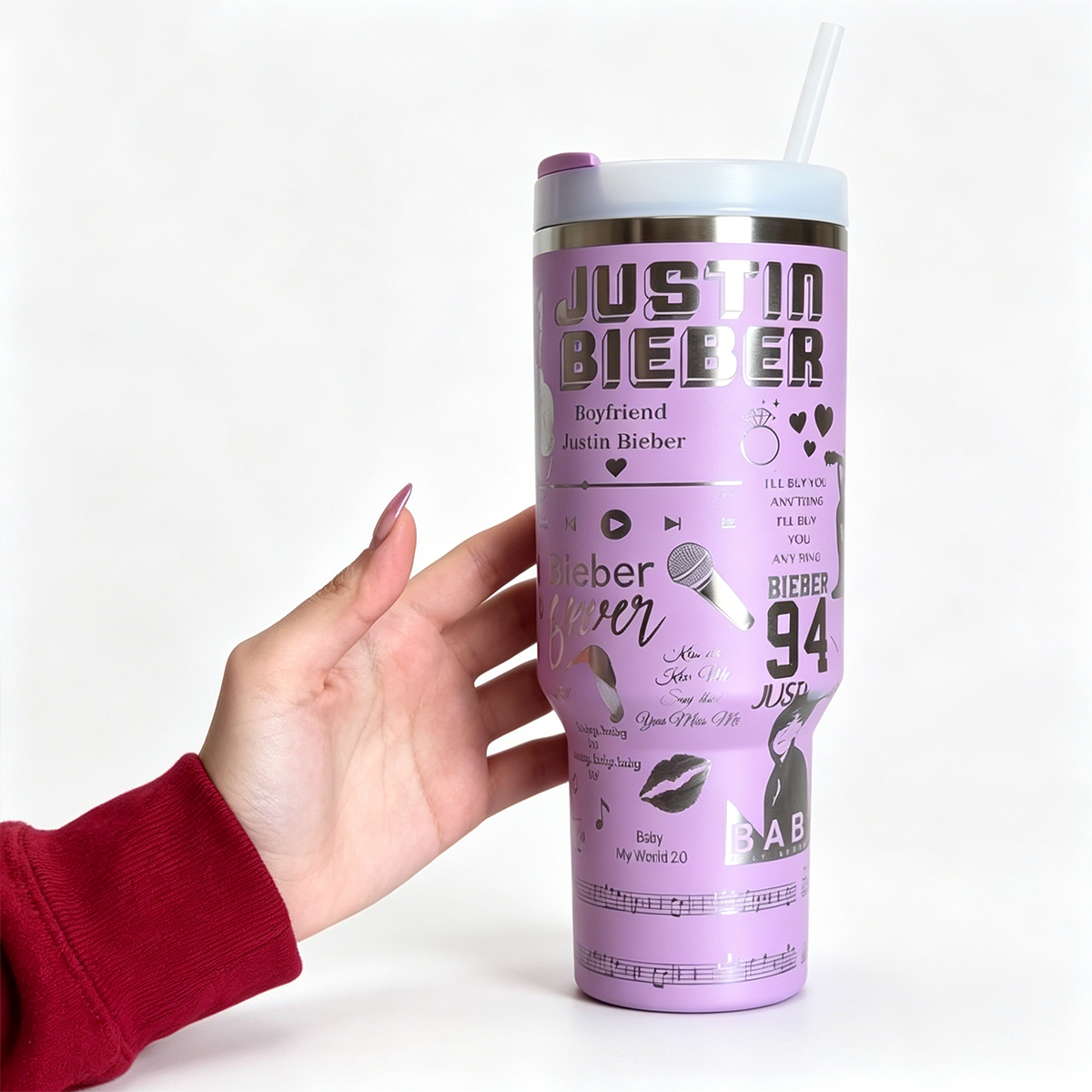 Justin Bieber Stanley Tumbler Cup