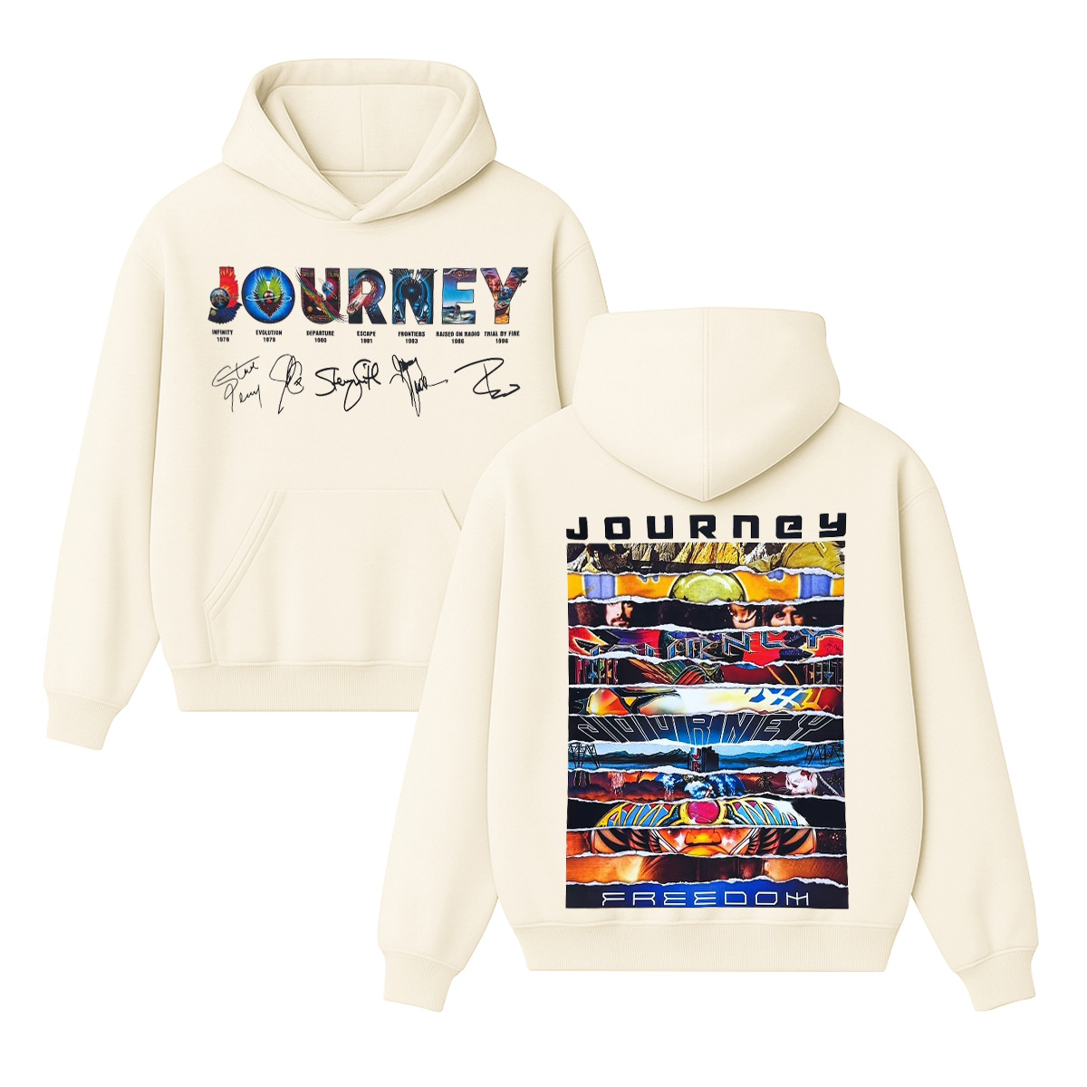 Journey Unisex Cotton Hoodie