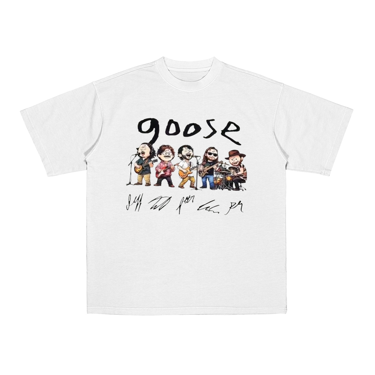 Goose The Band Cotton Unisex T-shirt