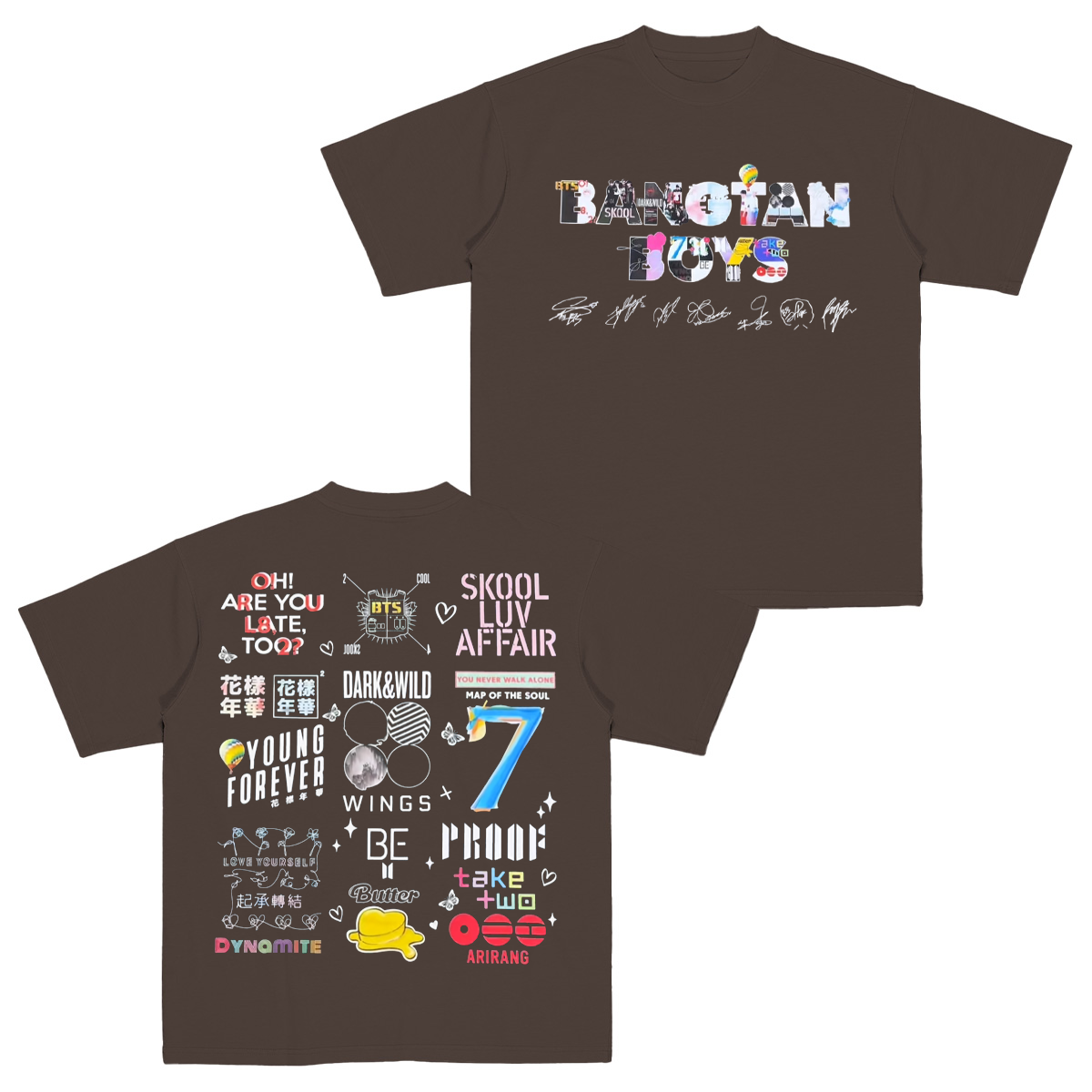 BTS World Tour Cotton Unisex T-shirt