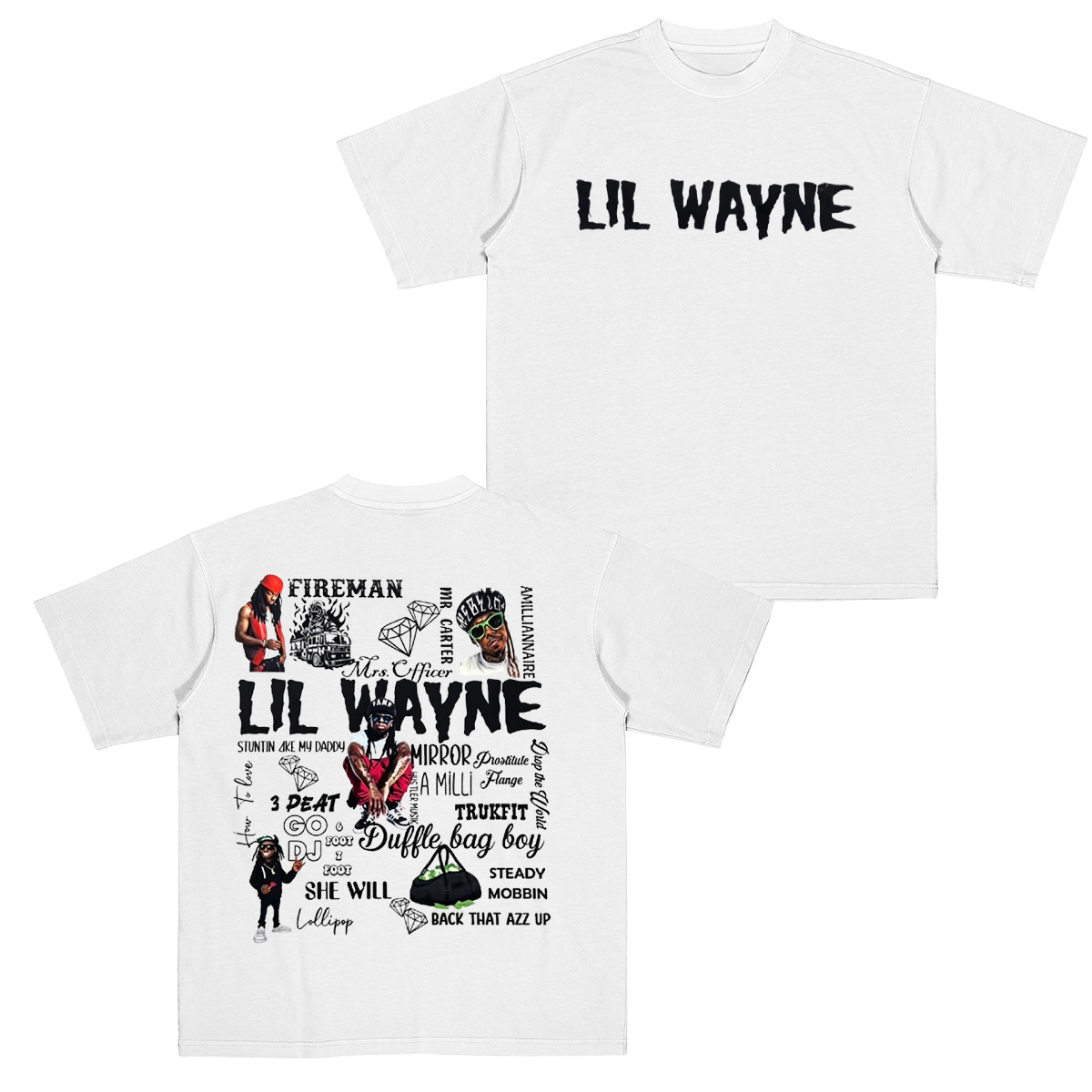 Lil Wayne Cotton Unisex T-shirt