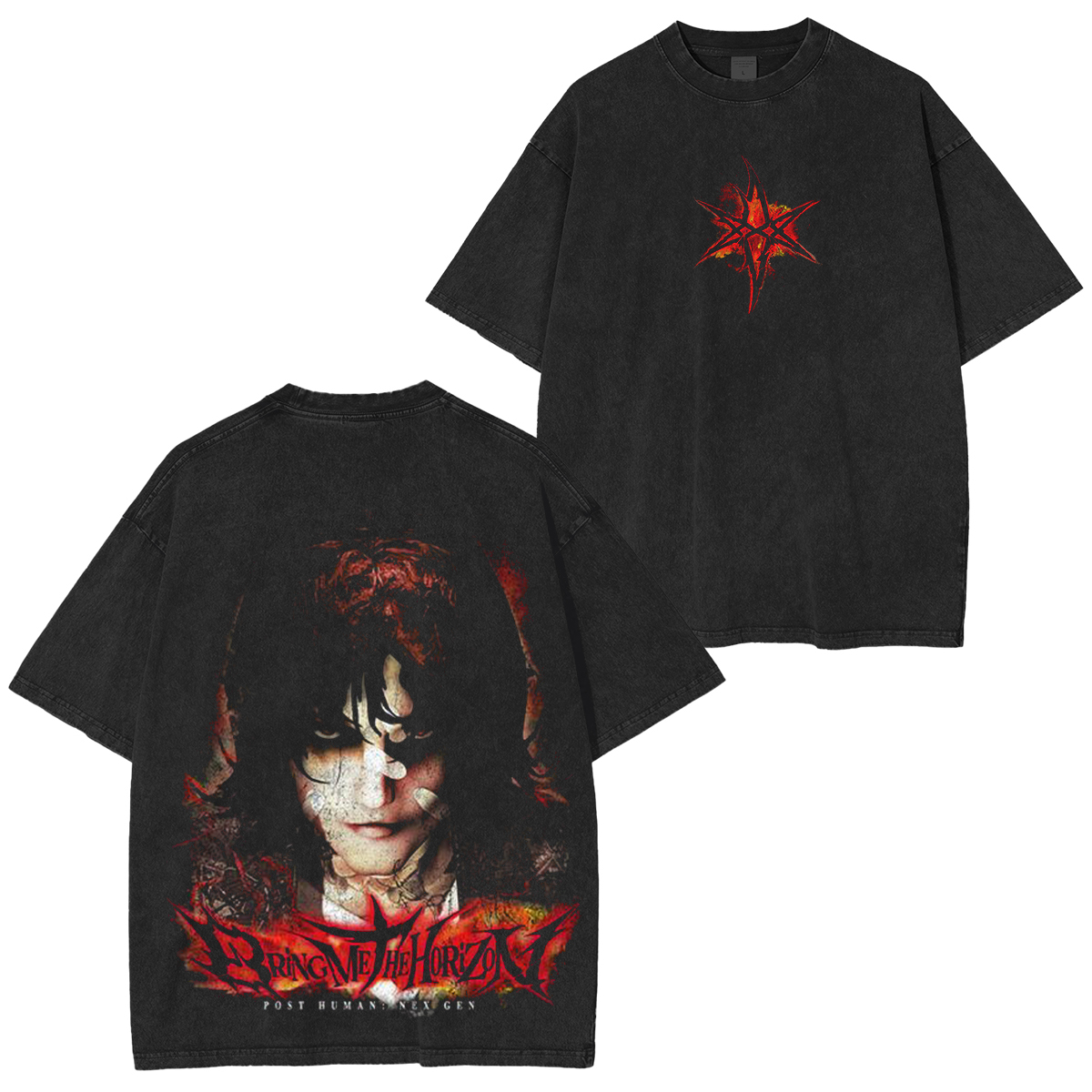 Bring Me The Horizon Washed Unisex T-Shirt