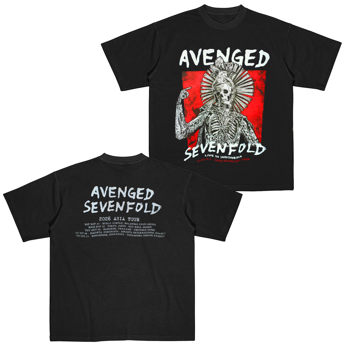 Avenged Sevenfold Cotton Unisex T-shirt