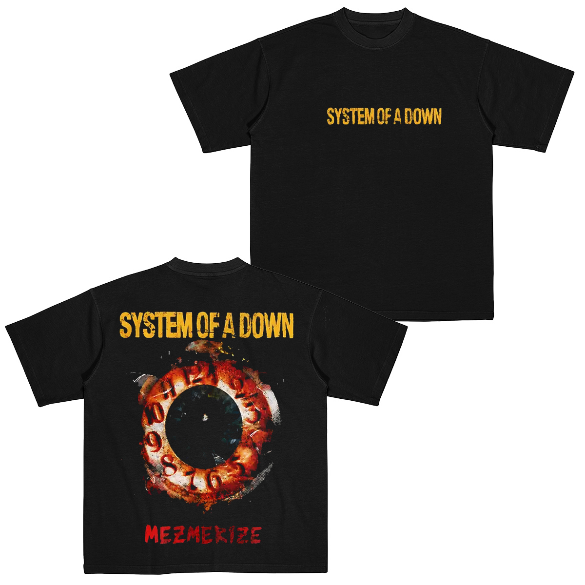 Vintage Adult System Of A Down Toxicity  Cotton Unisex T-shirt