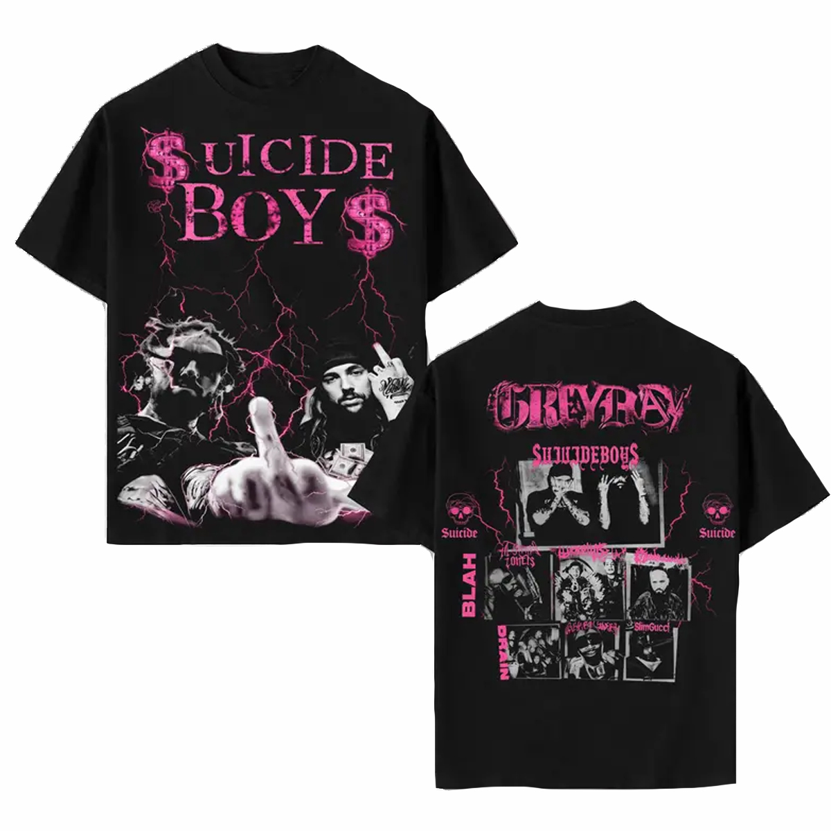 uicideboy$ x Greyday Cotton Unisex T-shirt