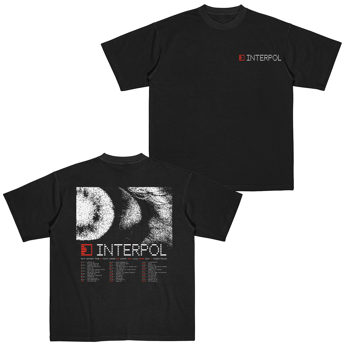 Interpol Cotton Unisex T-shirt