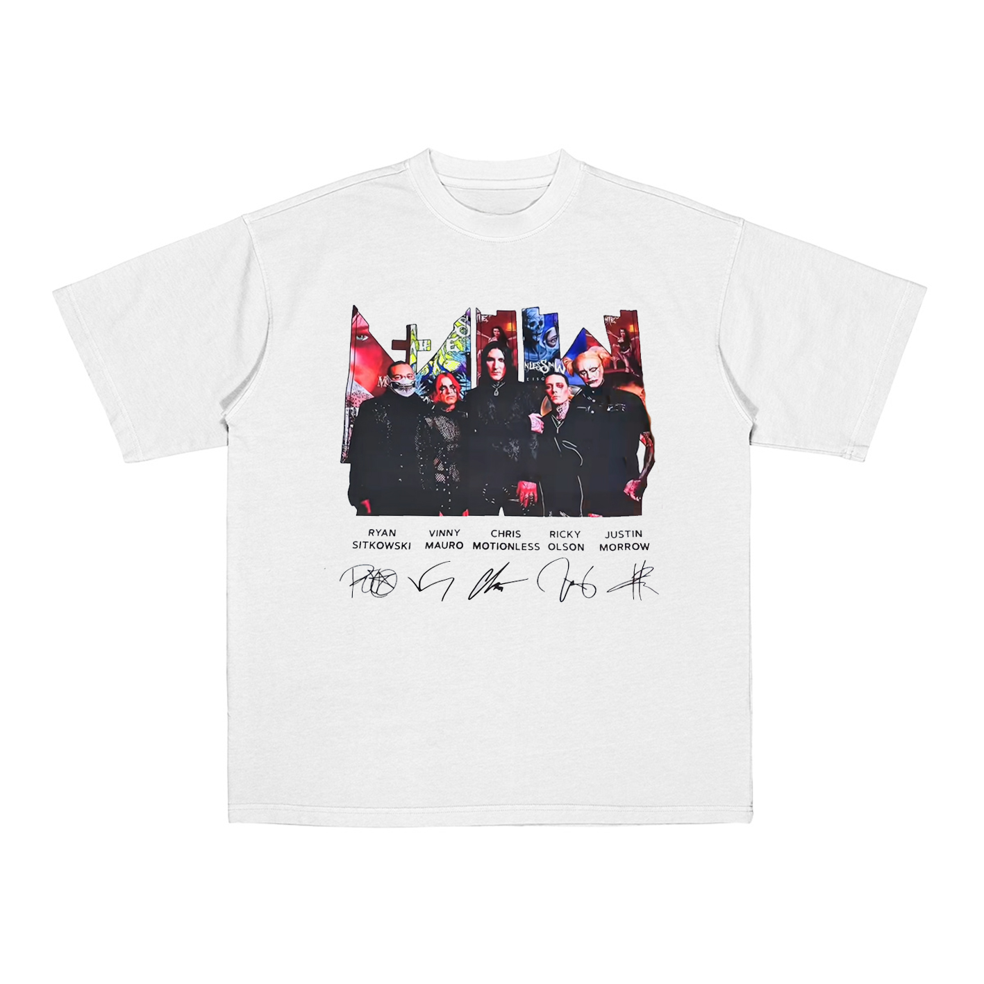 Motionless In White Cotton Unisex T-shirt