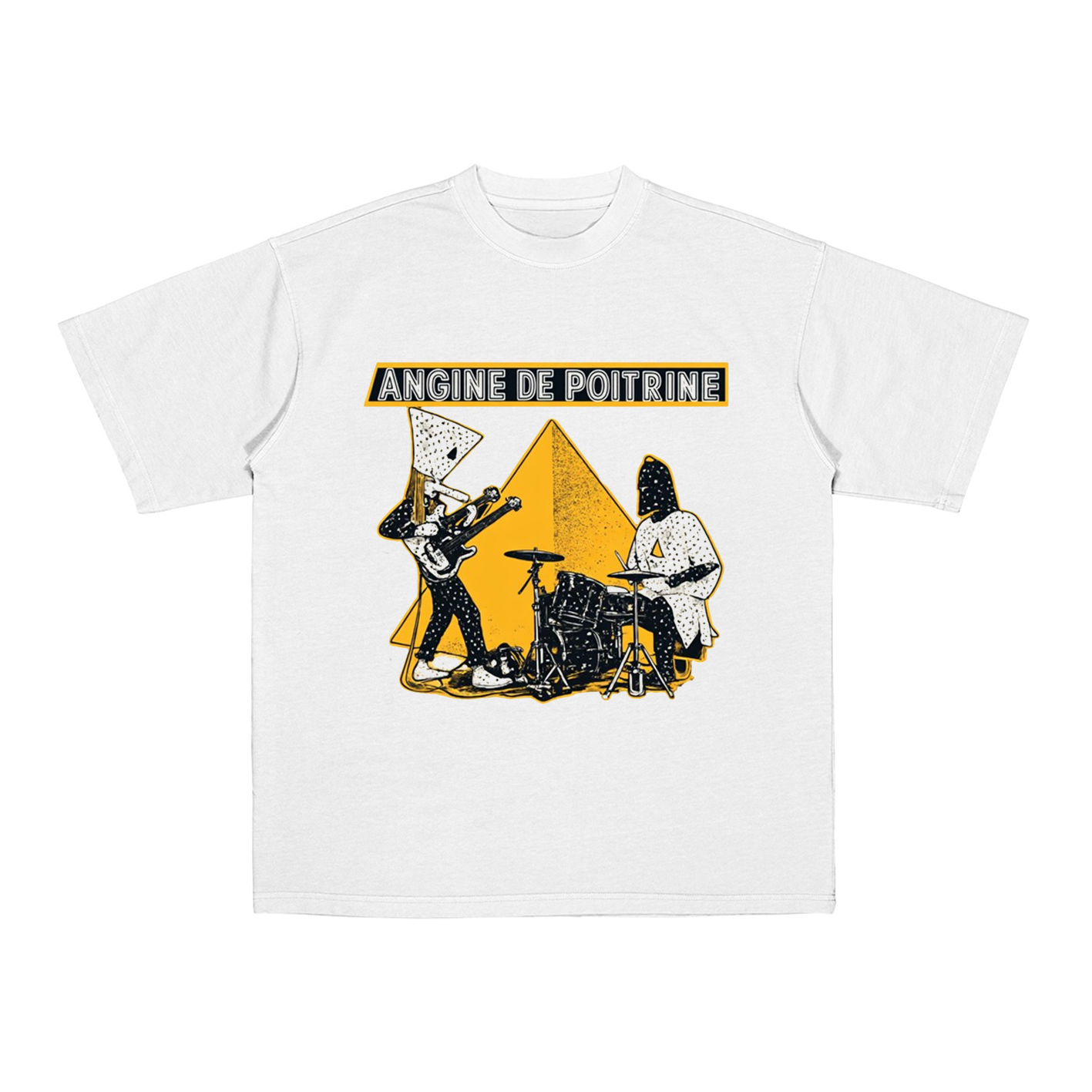 Angine De Poitrine Cotton Unisex T-shirt