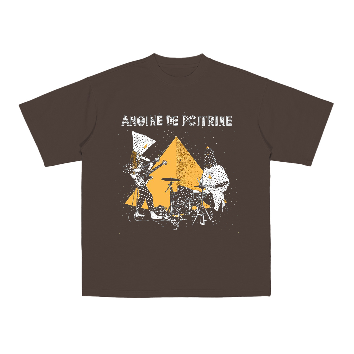 Angine De Poitrine Cotton Unisex T-shirt
