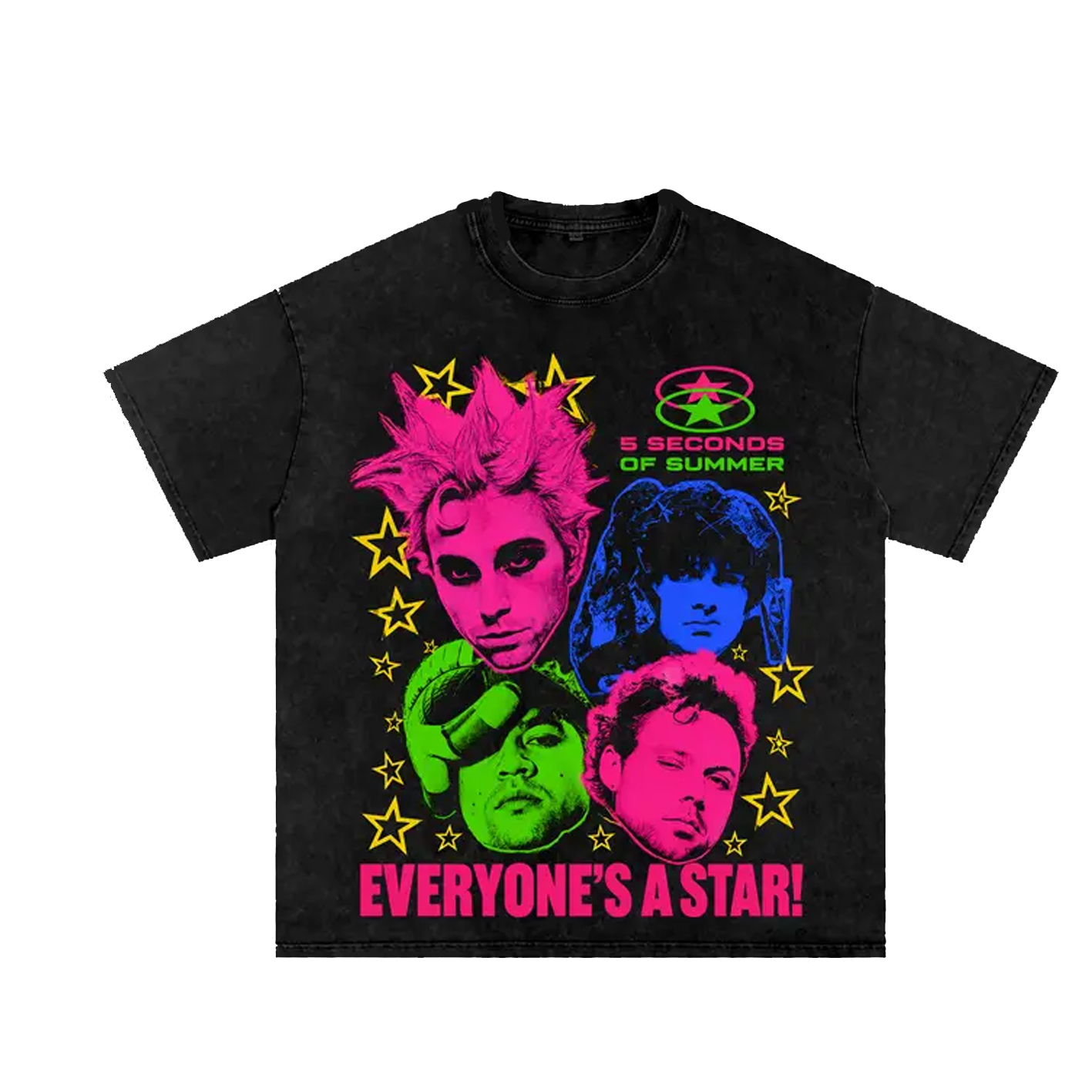 5 Seconds of Summer Washed Unisex T-Shirt