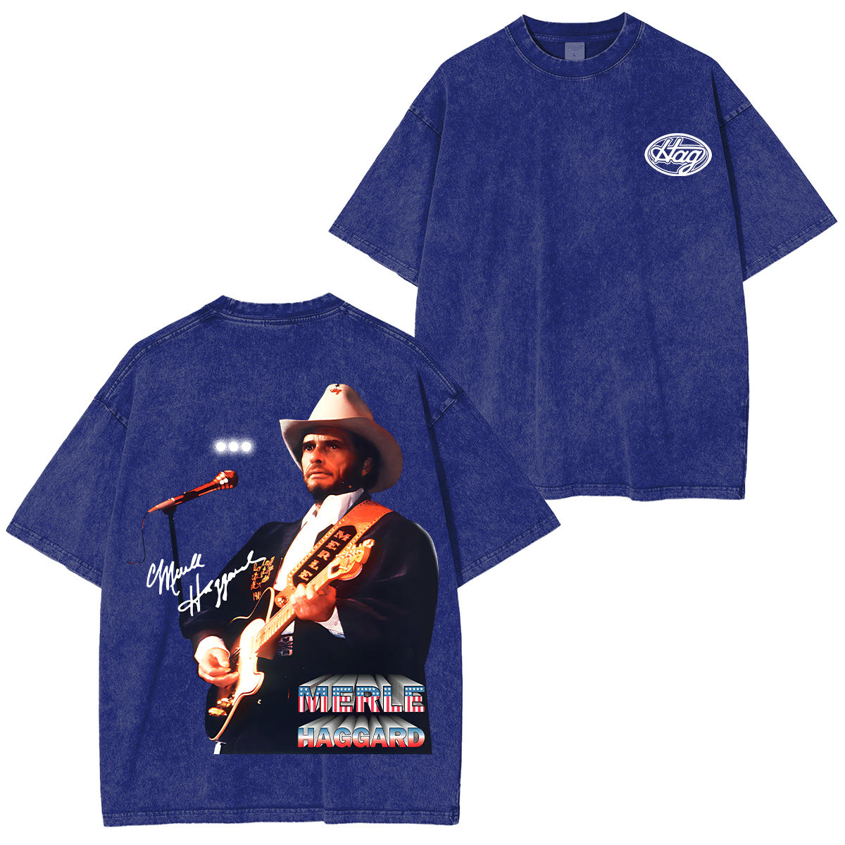 Merle Haggard Washed Unisex T-Shirt