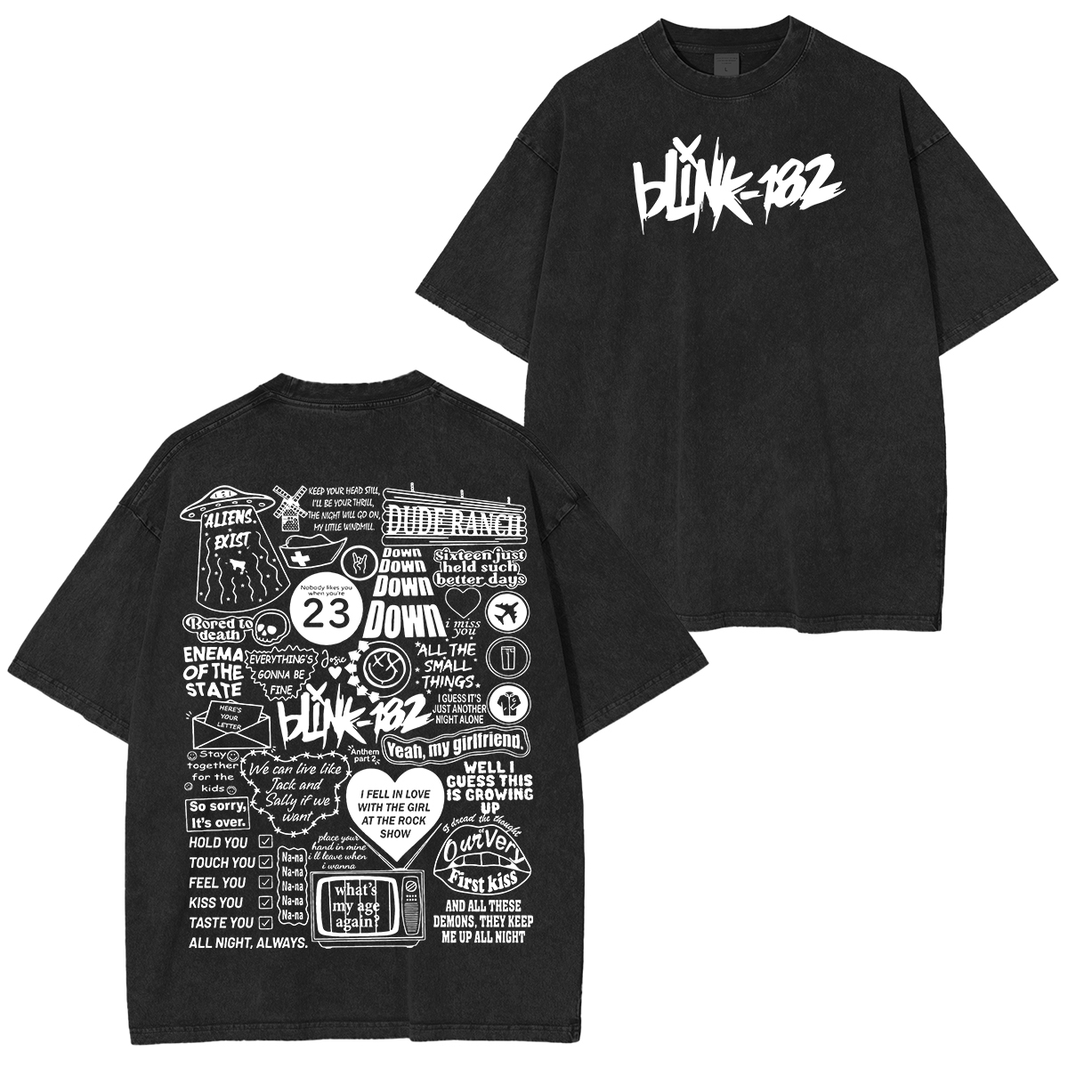 Blink-182 Washed Unisex T-Shirt