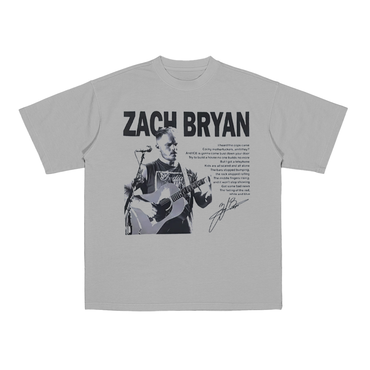 Zach Bryan Cotton Unisex T-shirt