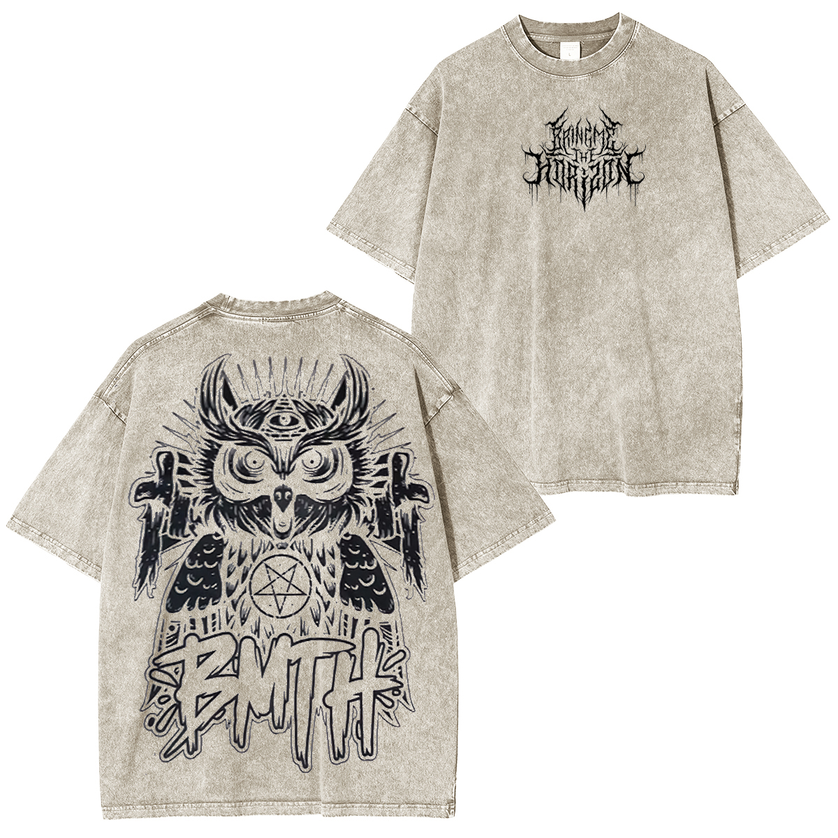 Bring Me The Horizon Washed Unisex T-Shirt