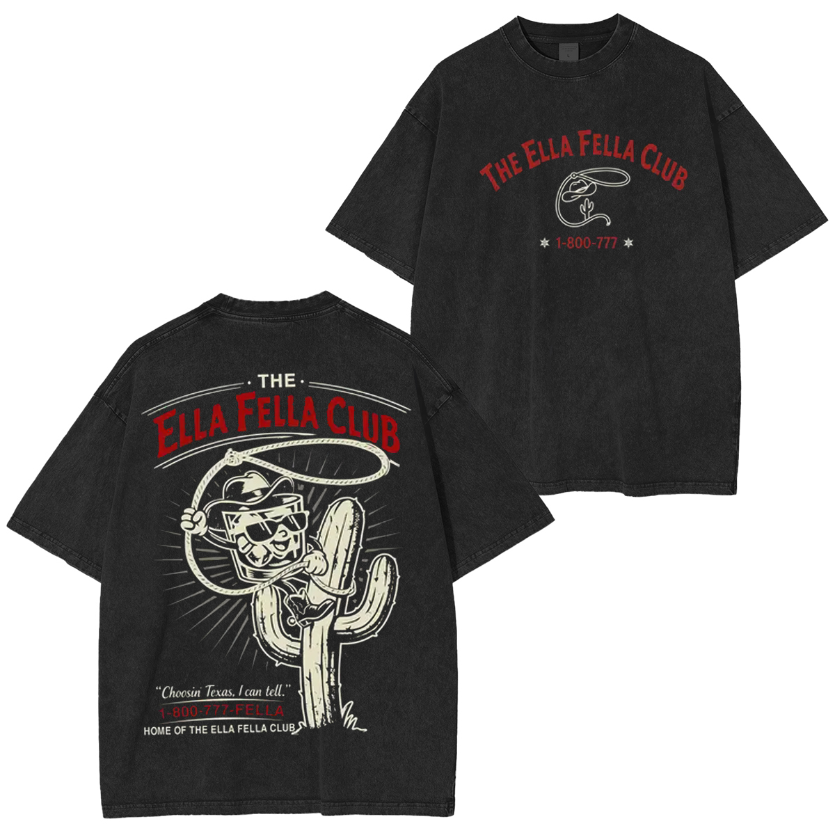 Ella Langley Washed Unisex T-Shirt