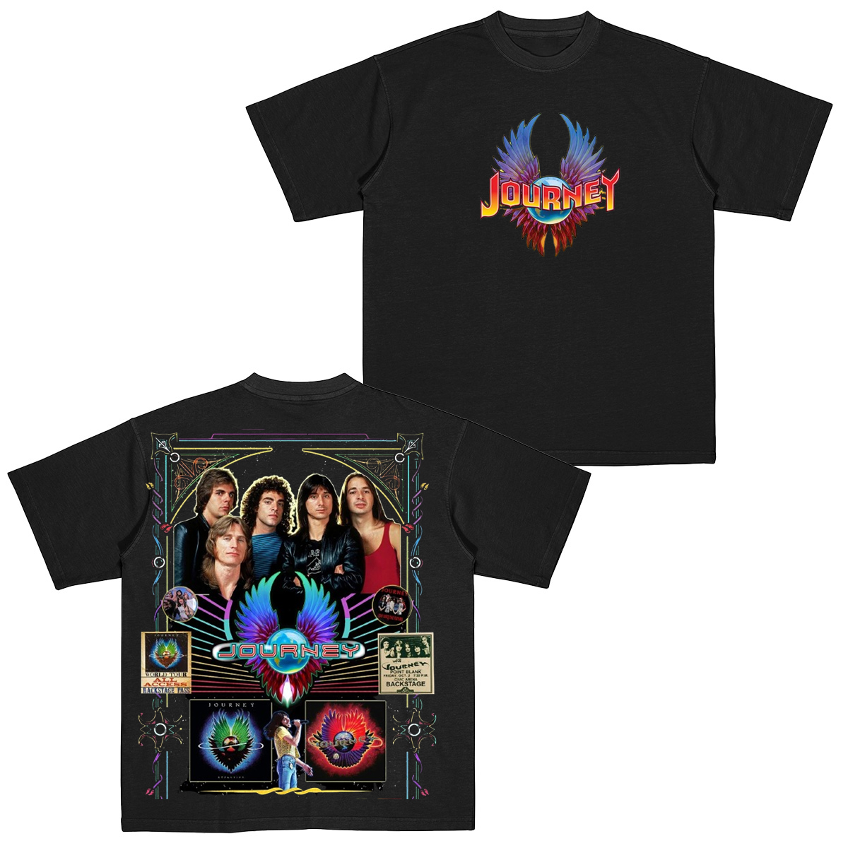 Journey Tribute Contton Unisex T-Shirt