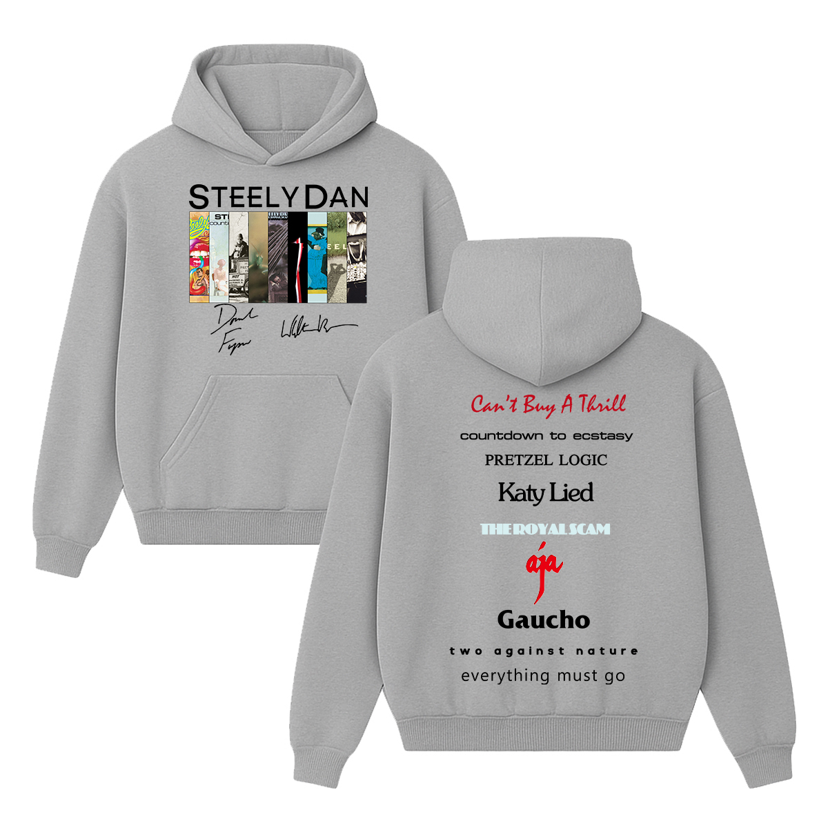 Steely Dan Unisex Cotton Hoodie